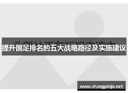 提升国足排名的五大战略路径及实施建议